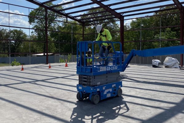 Scissor lift training